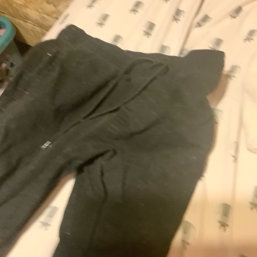 Long black sweatpants